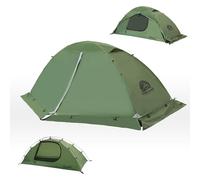 Tente 4 Saisons 1-2 Personnes, Imperméable UltraLégère Compacte pour Hiver | Montage Facile, Petit Format, Léger, Imperméable, Résiste au Vent et à la Neige, pour Randonnée Trekking Montagne Outdoor