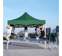 Tente à auvent pop-up imperméable et robuste - Tonnelle portable pour mariages, fêtes et événements en plein air | Design, installation facile, abri toutes saisons