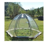 Tente à Bulle Dôme Tente à Bulles Transparente en PVC for 6 Personnes, abri for Observer Les étoiles Tous Temps avec Vue panoramique 360° for Le Camping Plein air et l'arrière-Cour