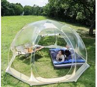 Tente à bulles pop-up - Tente de camping portable et étanche pour 2 à 5 personnes - Fenêtre à 360° - Tente de plage légère pour salle à manger et observer les étoiles