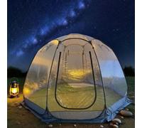 Tente à Bulles Pop-up Transparente Went, Jardin Pliable résistant aux intempéries, Grand abri de Camping extérieur avec fenêtre d'aération, Maison for fête, Jardin, Camping(B)