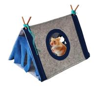 Tente, abri d'intérieur et maison de forme triangulaire - Niche en respirante pour chaton, tipi | Dôme de couchage semi-fermé, abri antidérapant robuste pour animaux, ventilé