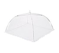 Tente Alimentaire - Cloche Alimentaire En Maille Pliable - Housse De Salle À Manger Et Réutilisable, Cadre Épais Pour Éviter La Poussière Et Les Insectes Pour Les Fêtes, Camping, Vacances En