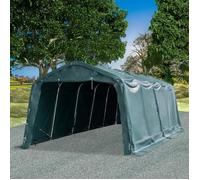 Tente amovible - VIDAXL - 3,3 x 8 m - PVC 550 g/m² - Vert foncé - Extérieur