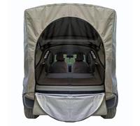 Tente Arrière Voiture SUV Voiture Tente Hayon Compatible avec pour Suzuki Grand Vitara 1998-2005 JT Auvent Voiture Camping Imperméable Coupe-Vent,A-Without Sunshade-Beige