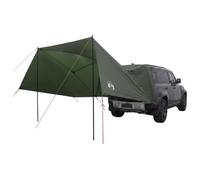 Tente auto 308x215x220 cm Vert armée Polyester et acier | Pliable, polyester léger, acier stable, fermeture éclair, toit en toile, convient pour le jardin et l'allée
