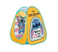 Tente auto-pliable - JOHN - Gabi's Dolhouse - Multicolore - Entrée en tissu enroulable - Toit en maille