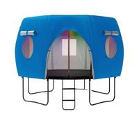 Tente avec trampoline - Housse pour tente coupe-vent, protection anti- , résistante aux rayons UV, auvent pour saut en plein air, protection météorologique pour activités de loisirs