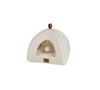 Love Story - Tente Bandit en laine bouclée pour chat et chien - Ecru - Bandit Douceur d'intérieur G