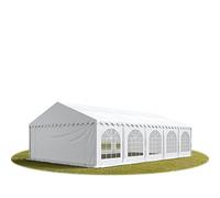 TOOLPORT PRO 5x10 m tente de réception, PVC 750, H. 2 m, blanc - (7175)