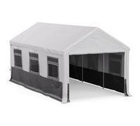 Tente Blumfeldt Party Haven 598 x 296 x 280 cm Toile résistante aux intempéries Cadre en acier avec parois latérales