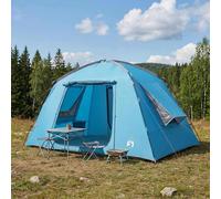 Tente Cabane avec toit avec évent Polyester de Extérieure Abri camping vidaXL vi