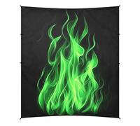 Tente cabane de plage noire à flamme fluorescente avec protection UPF50+, pare-soleil léger et portable, comprend une pelle à sable, des sacs de sable, des poteaux de stabilité pour le camping, la