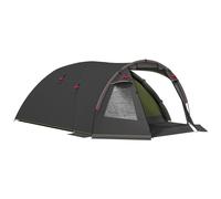 Outsunny Tente de Camping familiale pour 2-4 Personnes, Tente Tunnel imperméable 3000 mm avec 3 Portes, fenêtres, Sac de Transport, pour Camping Voyage randonnée Jardin, Noir