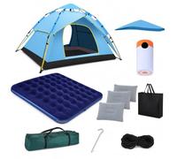 Tente Camping Automatique Imperméable | Points d'Ancrage Forts, Abri Camping Familial, Nuitées en Plein Air, Pour Voyageurs Solitaires