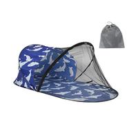 Tente Camping Tente Pliante Rapide Respirante et Portable | Filet de Patio Anti-Moustiques Pour Intérieur Extérieur Jardin Cour Arrière Maison Lit Sol Trip Camping