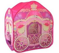 Tente carrosse princesse pop up 95x65x105cm - tente de jeu enfant multicolore G