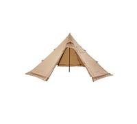 VEVOR Tente Chaude Tipi pour 4 Personnes, Tente d'Hiver Portable avec Trou de Poêle, Toile Imperméable à Revêtement PU2500 mm, Abri Léger 4 Saisons, pour Camping, Randonnée, Pêche, Chasse, Taille M