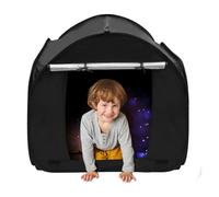 Tente d'angle Calm Down, tente sensorielle pour besoins spéciaux | Blackout Calm Down Tente sensorielle pliable avec porte enroulable, améliore la mise au point, pliable, rec