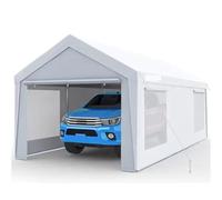 Tente d'auvent de Garage extérieur Robuste for abri d'auto 10x20 Pieds(Color-01)
