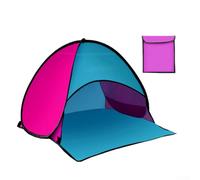 Tente d'auvent portable conçue pour fournir de l'ombre et du confort lors de vos activités de plein air préférées (rose)