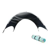 Tente d'de Plage, Refuge de Soleil de Plage | Sunshade de canopée Portable - Cauvet de crème Solaire de pêche Portable pour Les activités de Plein air, abri de Protection UPF 50+