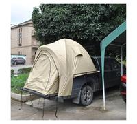 Tente de Benne de Pick-up 3-4 Personnes, imperméable, Double paroi, for Camping en extérieur, en Tissu Oxford 210D Enduit Argent, Hauteur 210 cm(Khaki)
