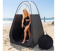 Tente de Bronzage par pulvérisation, Tente de Bronzage Pop-up Portable, Cabine d'intimité instantanée avec Sac Transport pour Douche et Change en Plein air, 47 x 47 x 75 Pouces, Cabine