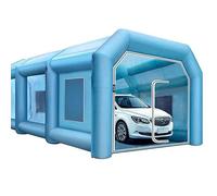 Tente de cabine de peinture gonflable portable - Tente mobile sans poussière et respectueuse de l'environnement pour la publicité extérieure et la peinture de voiture, parfaite pour les artistes et