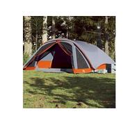 Tente de cabine familiale 6 personnes gris imperméable