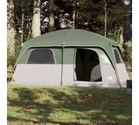 Tente de cabine familiale 8 personnes bleu imperméable tente vidaXL