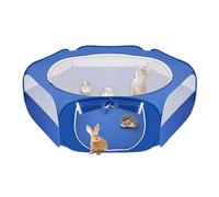Tente de cage pour petits animaux de compagnie | Aire de jeux pour cochons d'Inde | Clôture de cour d'exercice facile à nettoyer, parc pliable pour lapins et chats, jeu