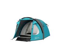 Outsunny Tente de Camping 2-4 Personnes, Tente dôme familiale imperméable, avec fenêtres, Poche, Sac de Transport et Crochet, pour Pique-Nique, randonnée, Trekking, Camping, Bleu Ciel