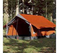 Tente de Camping 2 Personnes Auvent Abri Randonnée Bleu Imperméable vidaXL