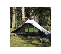 Tente de camping 2 personnes blanc tissu occultant imperméable