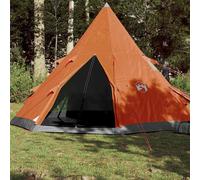 Tente de Camping 4 Personnes Abri Auvent Jardin Extérieur Imperméable vidaXL