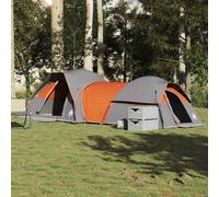 Tente de camping 5 personnes blanc tissu occultant imperméable tente vidaXL