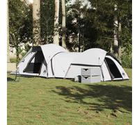 vidaXL Tente de camping 5 personnes blanc tissu occultant imperméable, tente, abri de camping, abri de jardin, tente de 4009590