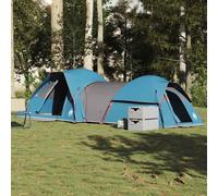 Tente de camping 5 personnes blanc tissu occultant imperméable tente vidaXL