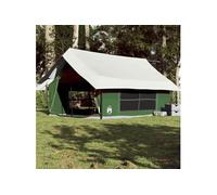 Tente de camping 5 personnes vert imperméable