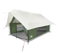 Tente de camping 5 personnes vert imperméable