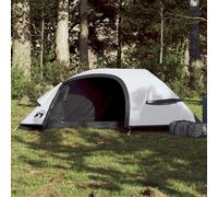 Tente de Camping à Dôme 1 Personne Auvent Ombrage Orange Imperméable vidaXL