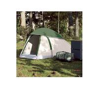 Tente de camping à dôme 1 personne vert imperméable