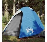 Tente de camping - vidaXL - 2 personnes - Imperméable - Bleu - Léger et portable
