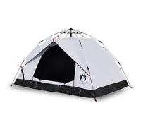 Tente de Camping à Dôme 2 Personnes Bleu Libération Rapide