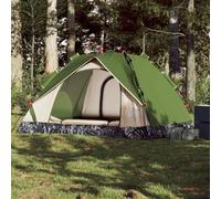 Tente de Camping à Dôme 2 Personnes Verte Libération Rapide