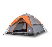 Tente de Camping à Dôme 3 Personnes Bleu Libération Rapide