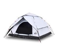 Tente de Camping à Dôme 3 Personnes Bleu Libération Rapide