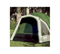 Tente de camping à dôme 3 personnes vert libération rapide