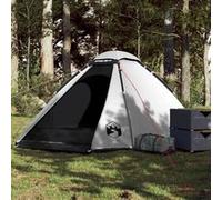 vidaXL Tente de camping à dôme 94772 – 4 personnes, tissu occultant, imperméable